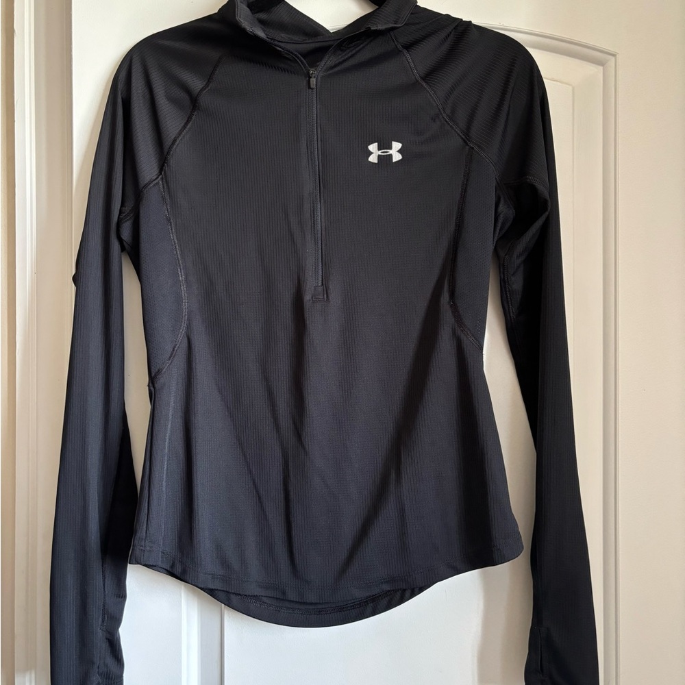 Under Armour Black Fitted Long Sleeve